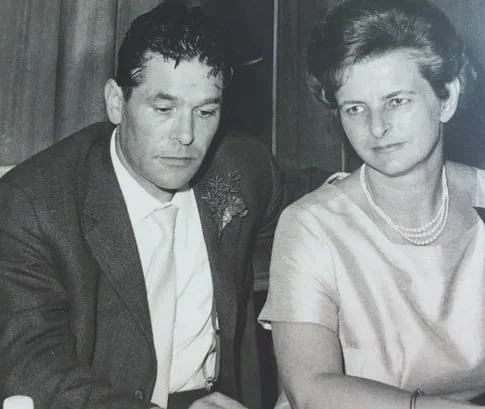 Historische Aufnahme von Hans und Lotti Gfeller.
